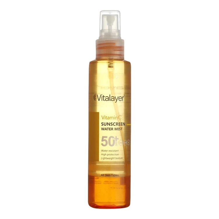 اسپری ضد آفتاب ویتامین C SPF 50 ویتالیر 150 میلی لیتر