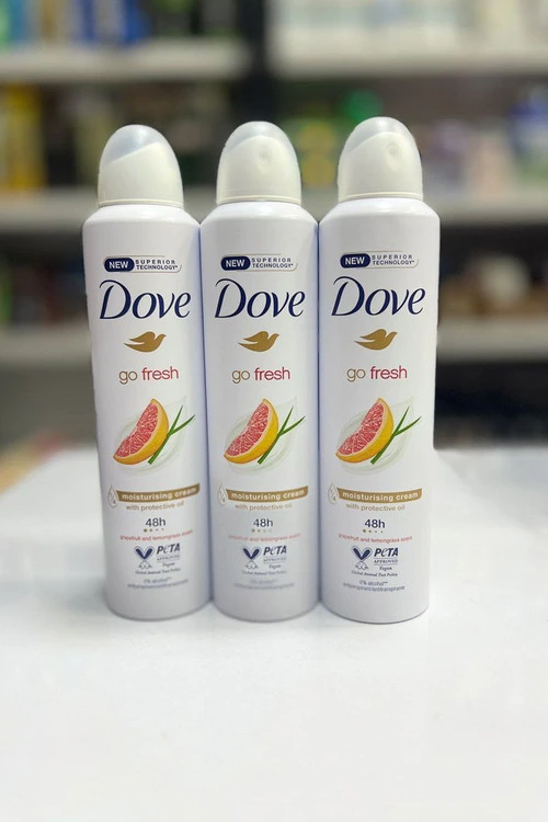 اسپری ضد تعریق 250 میل اورجینال با رایحه گریپ فروت dove