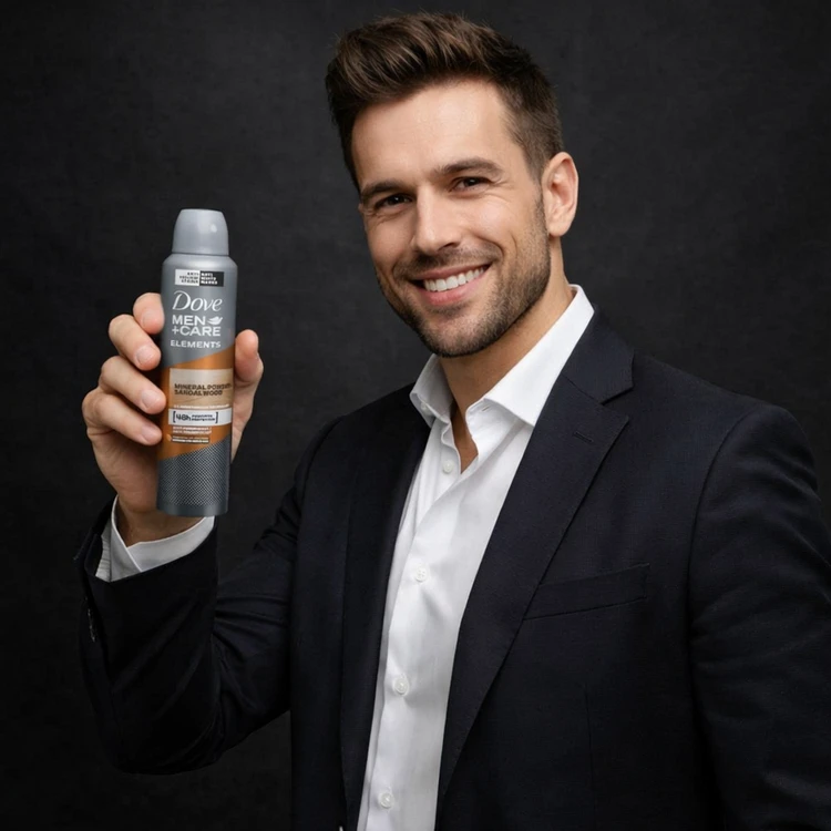 اسپری ضد تعریق 250 میل داو Dove Men+Care Sandalwood Antiperspirant Spray