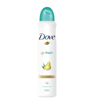 اسپری ضد تعریق 48 ساعته داو مدل go fresh با رایحه گلابی و آلوئه ورا 250 میل
