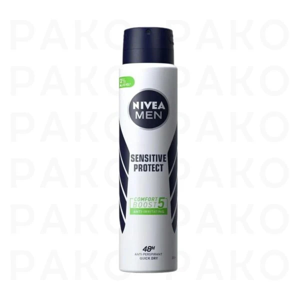 اسپری ضد تعریق بدن نیوا مردانه SENSITIVE PROTECT nivea حجم 250 میل