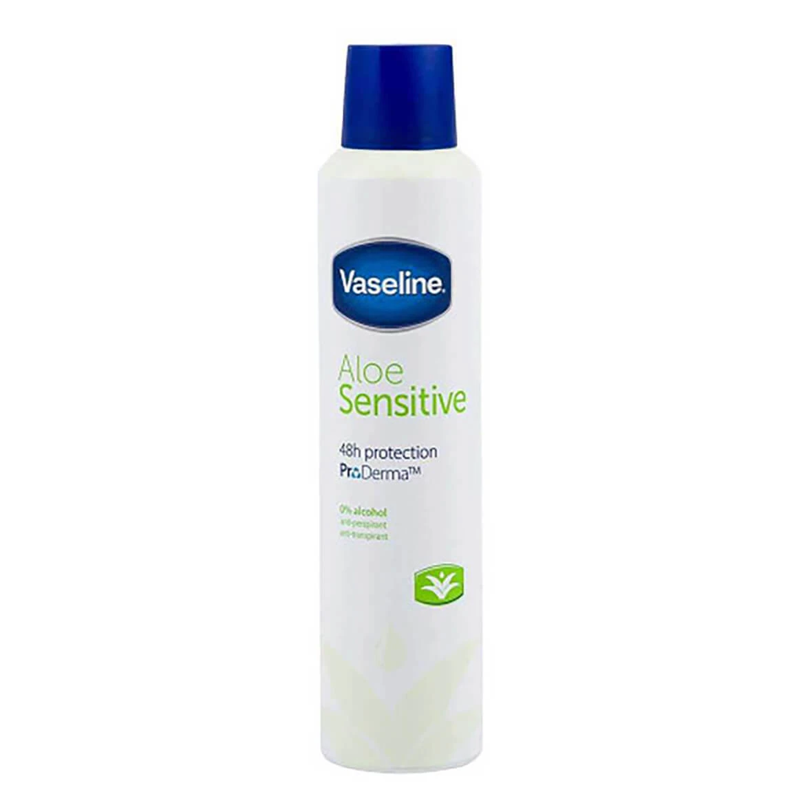 اسپری ضد تعریق بدن وازلین مدل Aloe Sensitive حجم 250 میل