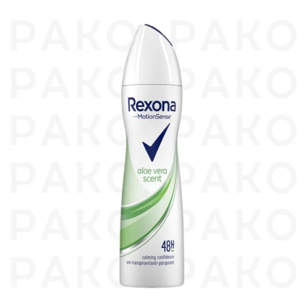 اسپری ضد تعریق رکسونا زنانه aloe vera scent 48h rexona