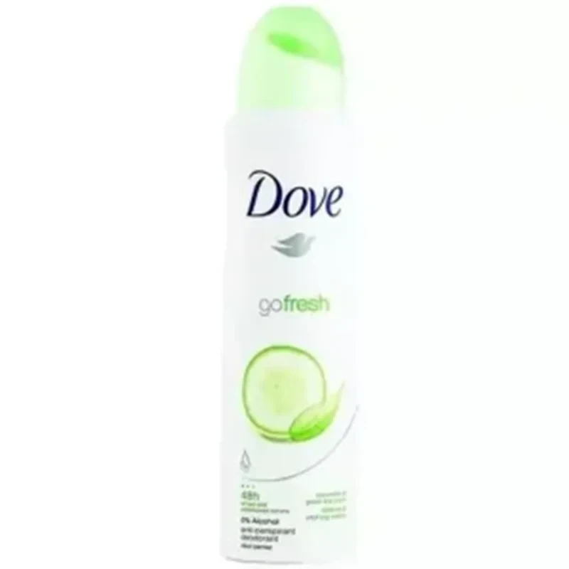 اسپری ضد تعریق زنانه DOVE مدل GO FRESH با رایحه خیار