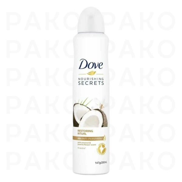 اسپری ضد تعریق زنانه داو Dove مدل Nourishing Secret