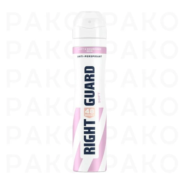اسپری ضد تعریق زنانه رایت گارد مدل Soft right guard