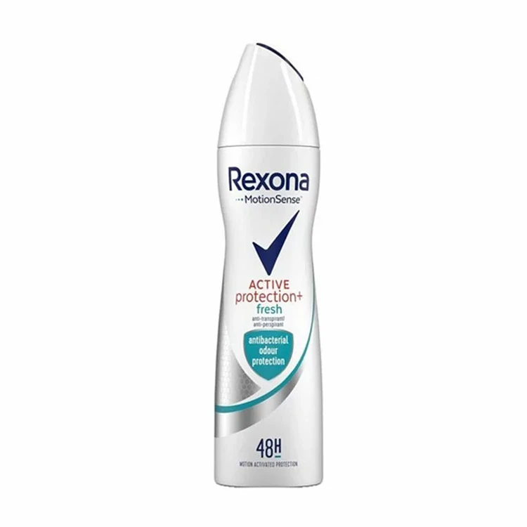 اسپری ضد تعریق زنانه رکسونا مدل active protection حجم 200 میلی لیتر