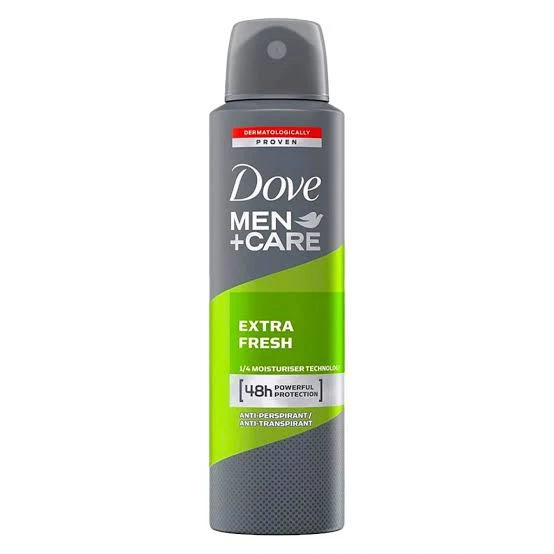 اسپری ضد تعریق مردانه داو ۱۵۰میل مدل extra fresh