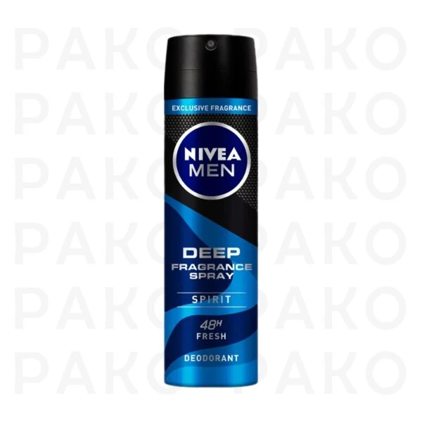 اسپری ضد تعریق مردانه دیپ اسپریت Deep Spirit نیوا Nivea