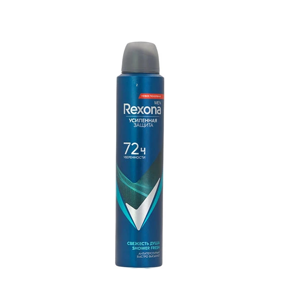 اسپری ضد تعریق مردانه روسی رکسونا REXONA مدل КОБАЛЬТ ماندگاری 72 ساعته 200 میل-1