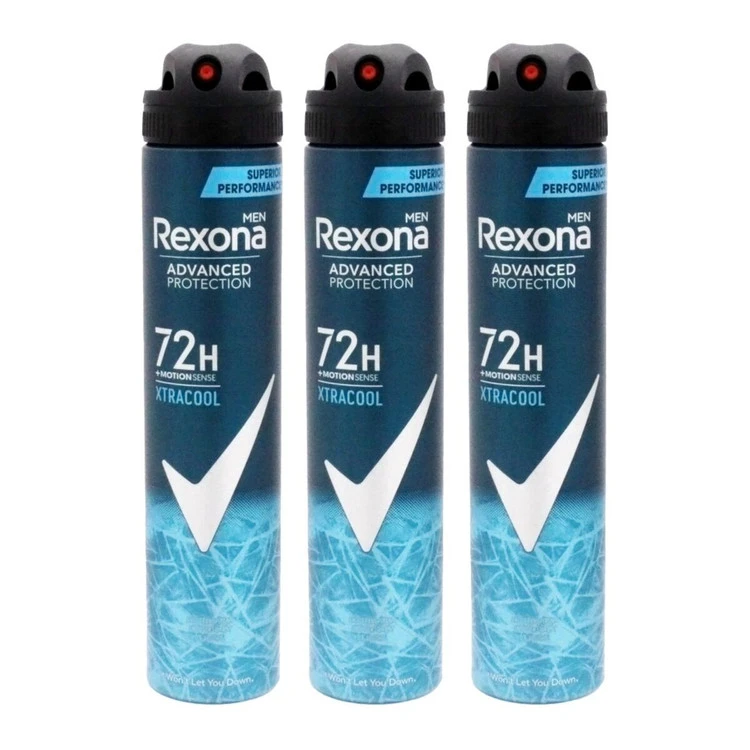 اسپری ضد تعریق مردانه رکسونا Rexona Advanced Protection Xtracool 72H