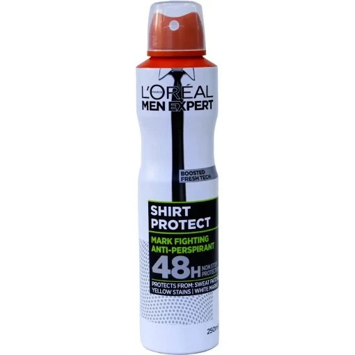 اسپری ضد تعریق مردانه مدل Shirt Protect لورال