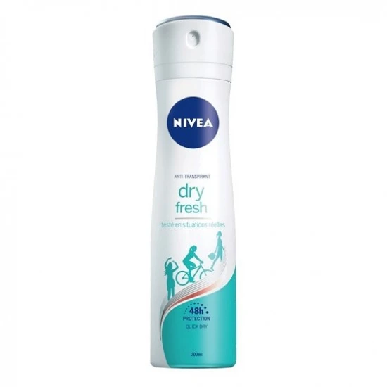 اسپری ضد تعریق نیوا NIVEA زنانه مدل DRY FRESH حجم 200 میل
