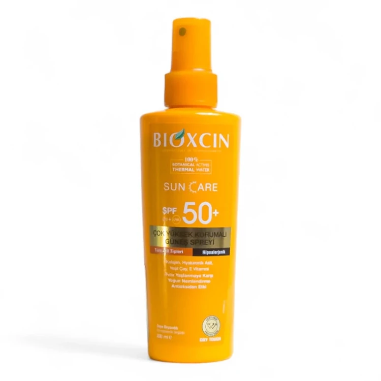 اسپری ضدآفتاب SPF50+ بیوکسین (Bioxcin) 200 میل