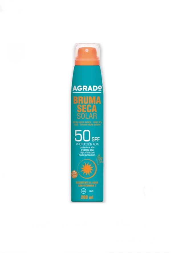اسپری ضدآفتاب spf50 بدون چربی آگرادو-۲۰۰m
