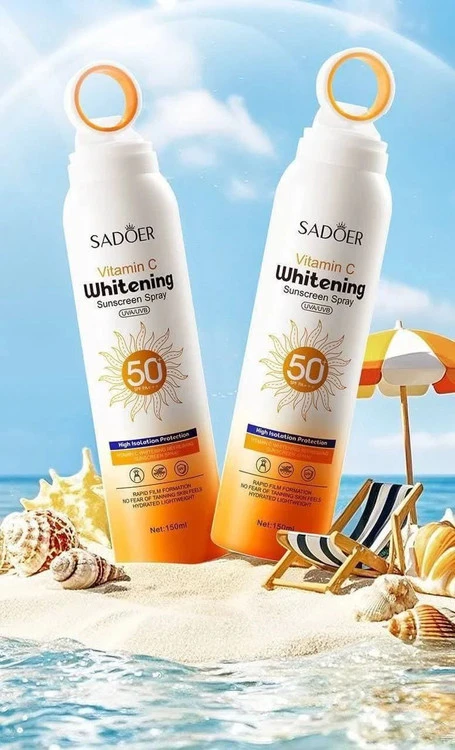 اسپری ضدآفتاب سادور SPF50 ویتامین C