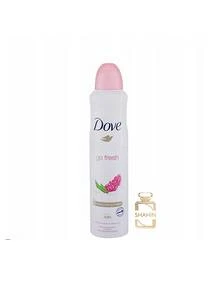 اسپری ضدتعریق زنانه انار داو اصل(اروپا) DOVE GO FRESH POMEGRANATE&LEMON VERBENA 250ML