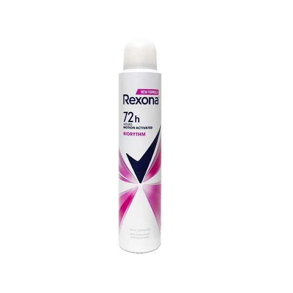 اسپری ضدتعریق زنانه رکسونا Rexona Biorythm حجم 200 میل