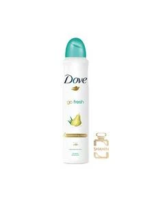اسپری ضدتعریق زنانه گلابی و آلوئه ورا داو اصل(اروپا) DOVE GO FRESH PEAR&ALOE VERA 250ML