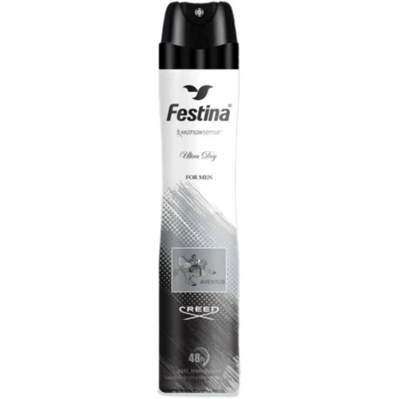 اسپری ضدتعریق و خوشبو کننده بدن فستینا Festina رایحه کرید اونتوس حجم 200 میل
