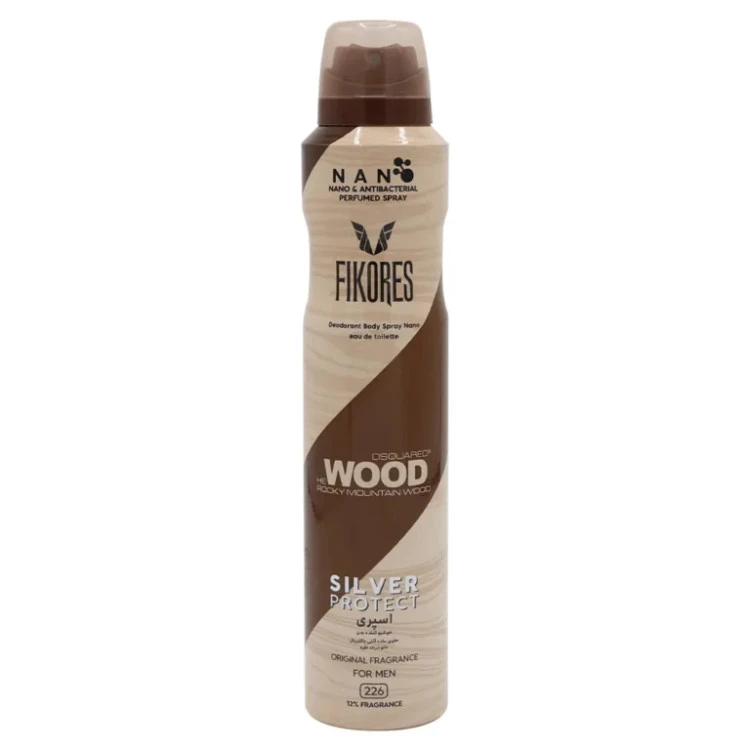 اسپری فیکورس نانو He wood dsquared (for men) 226