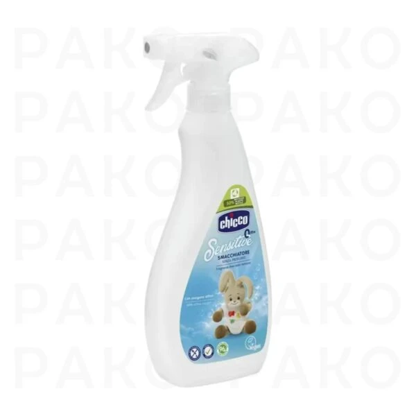 اسپری لکه بر لباس چیکو Chicco مدل Sensitive مناسب لباس کودکان حجم 500 میل