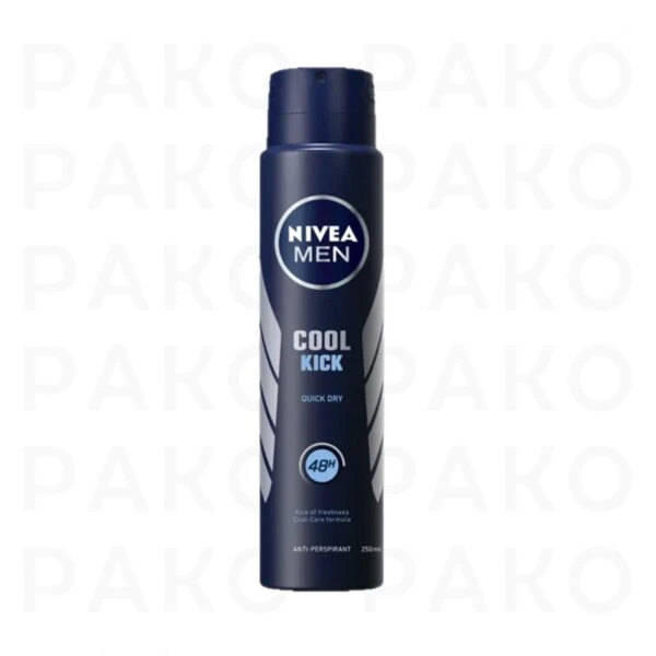اسپری مردانه نیوا مدل COOL KICK nivea حجم 250 میلی لیتر