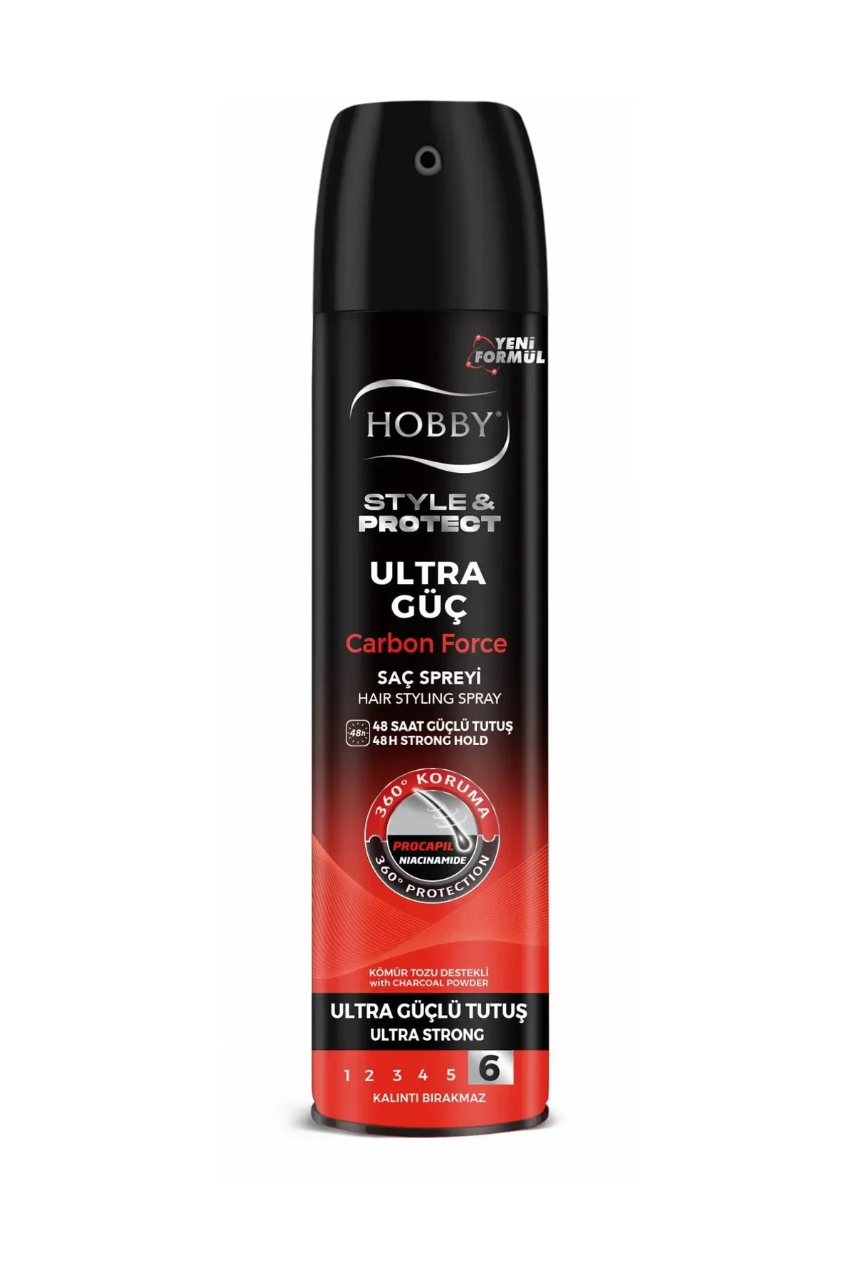 اسپری مو Hobby اورجینال خارجی هوبی Ultra Strong Hair Spray 250 ml