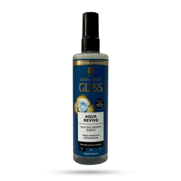 اسپری مو دو فاز گلیس مدل Aqua Revive مناسب موهای معمولی و خشک 200 میل