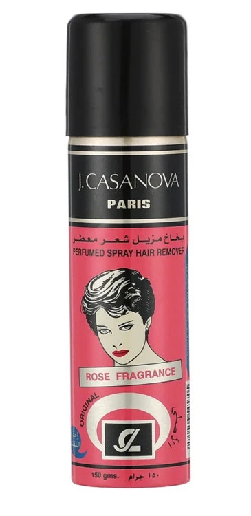 اسپری موبر با رایحه رز حجم 150 میل کازانوا ((اصلی)) Casanova Rose Shaving Spray 150ml