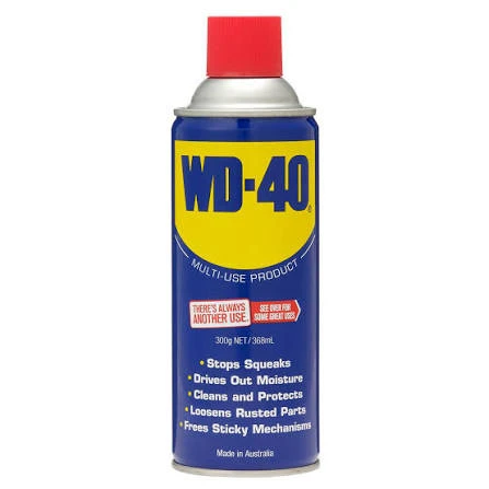 اسپری همه کاره روان کننده و زنگ شور WD40 صادراتی