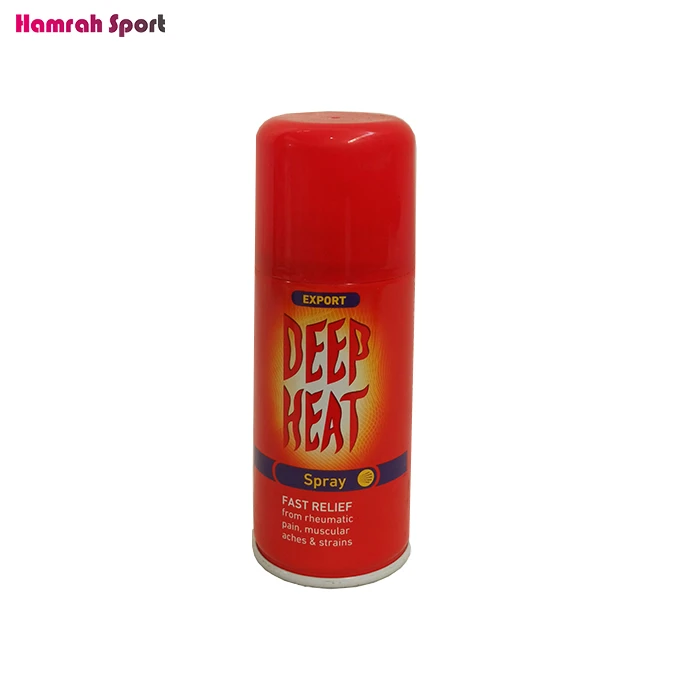 اسپری ورزشی ضد درد گرم ((DEEP HEAT ((EXPORT اورجینال