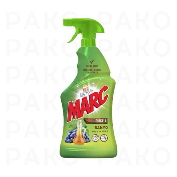 اسپری پاک کننده سطوح حمام مارک حاوی سرکه 750 میل marc