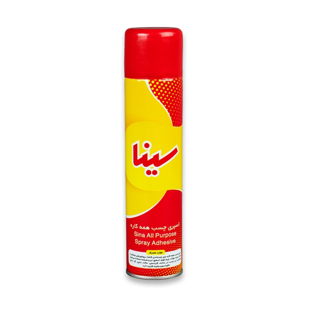 اسپری چسب سینا مدل SP-300 حجم 300 میلی لیتر