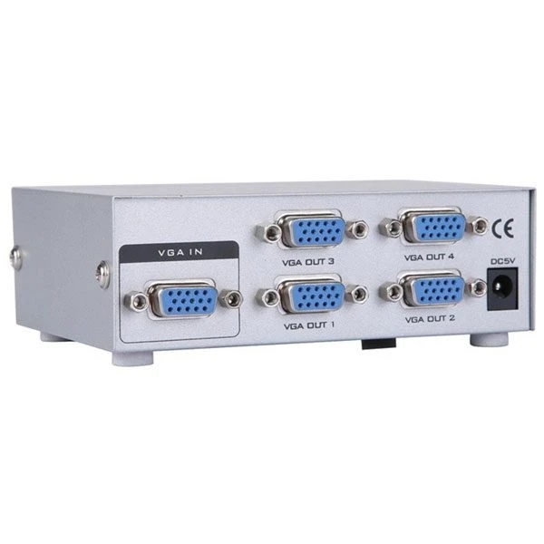 اسپلیتر 4 پورت VGA مدل Vga splitter D-NET 250mhz