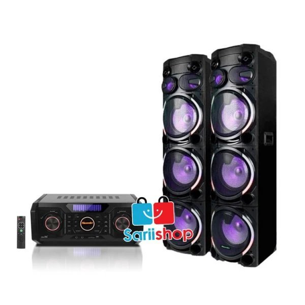 اسپیکر، باند بلوتوثی دی جی سه تکه آمپلی دار مکسیدر maxeeder مدل MX DJ 3103 AL 331 AP