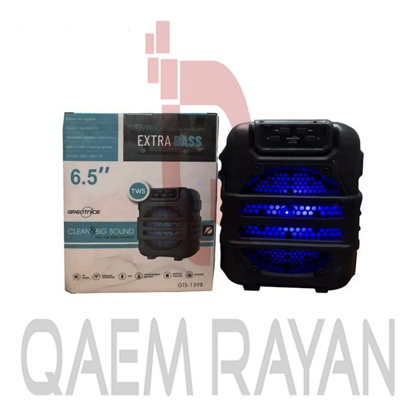 اسپیکر بلوتوث مدل GTS-1398