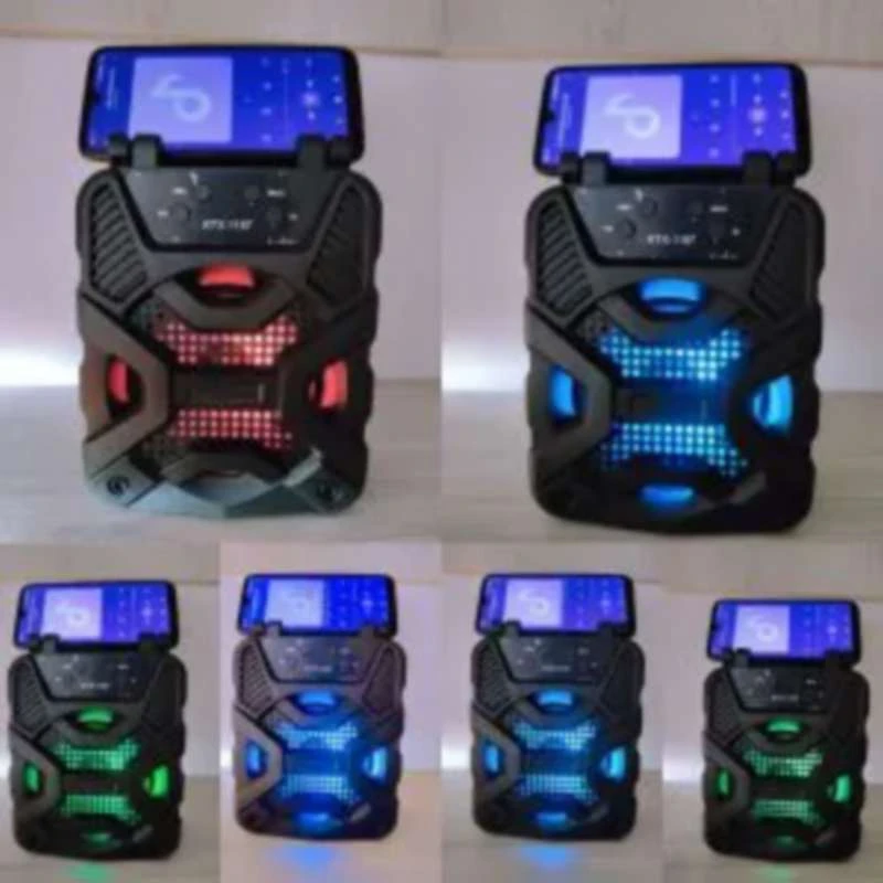 اسپیکر بلوتوثی KTX-1197 دسته دار و دارای استند گوشی و زیبا