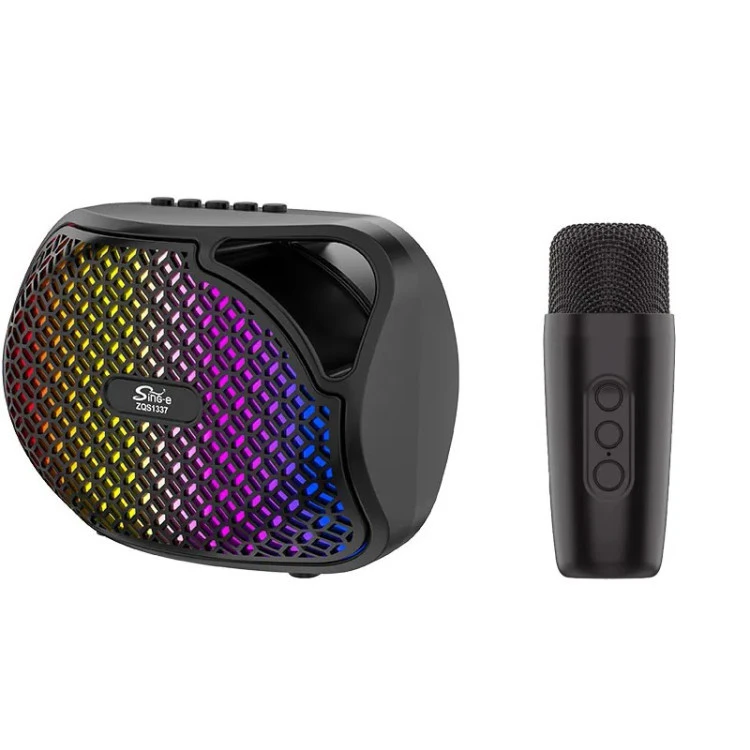 اسپیکر بلوتوثی رم و فلش خور Sing-E ZQS1337 + میکروفون