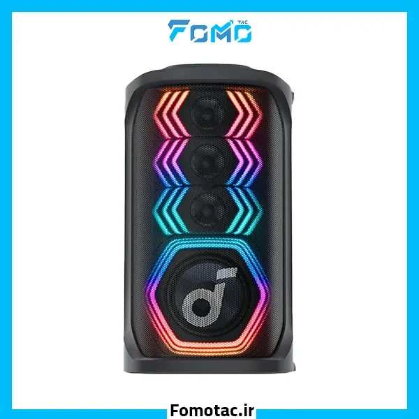 اسپیکر بلوتوثی قابل حمل انکر مدل soundcore Rave 3S با رقص نور RGB