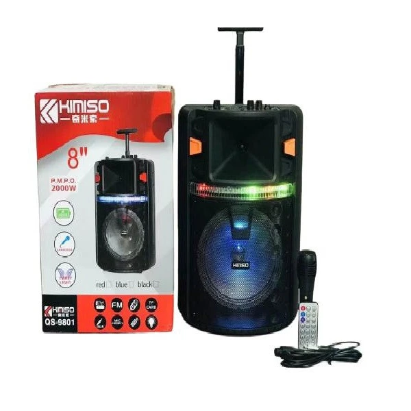 اسپیکر بلوتوثی قابل حمل کیمیسو مدل QS-9801