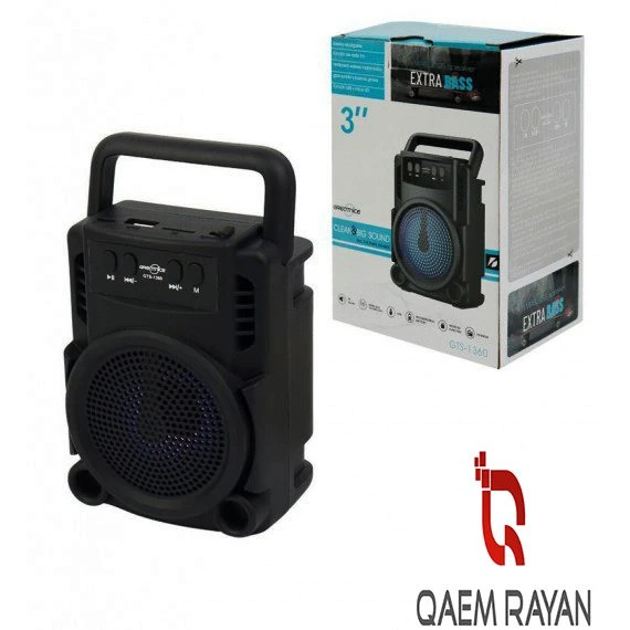 اسپیکر بلوتوثی کوچک مدل GTS-1360 