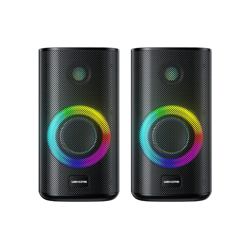 اسپیکر بلوتوثی گیمینگ RGB ویکام مدل WEKOME Gaming Series Bluetooth Speaker D33