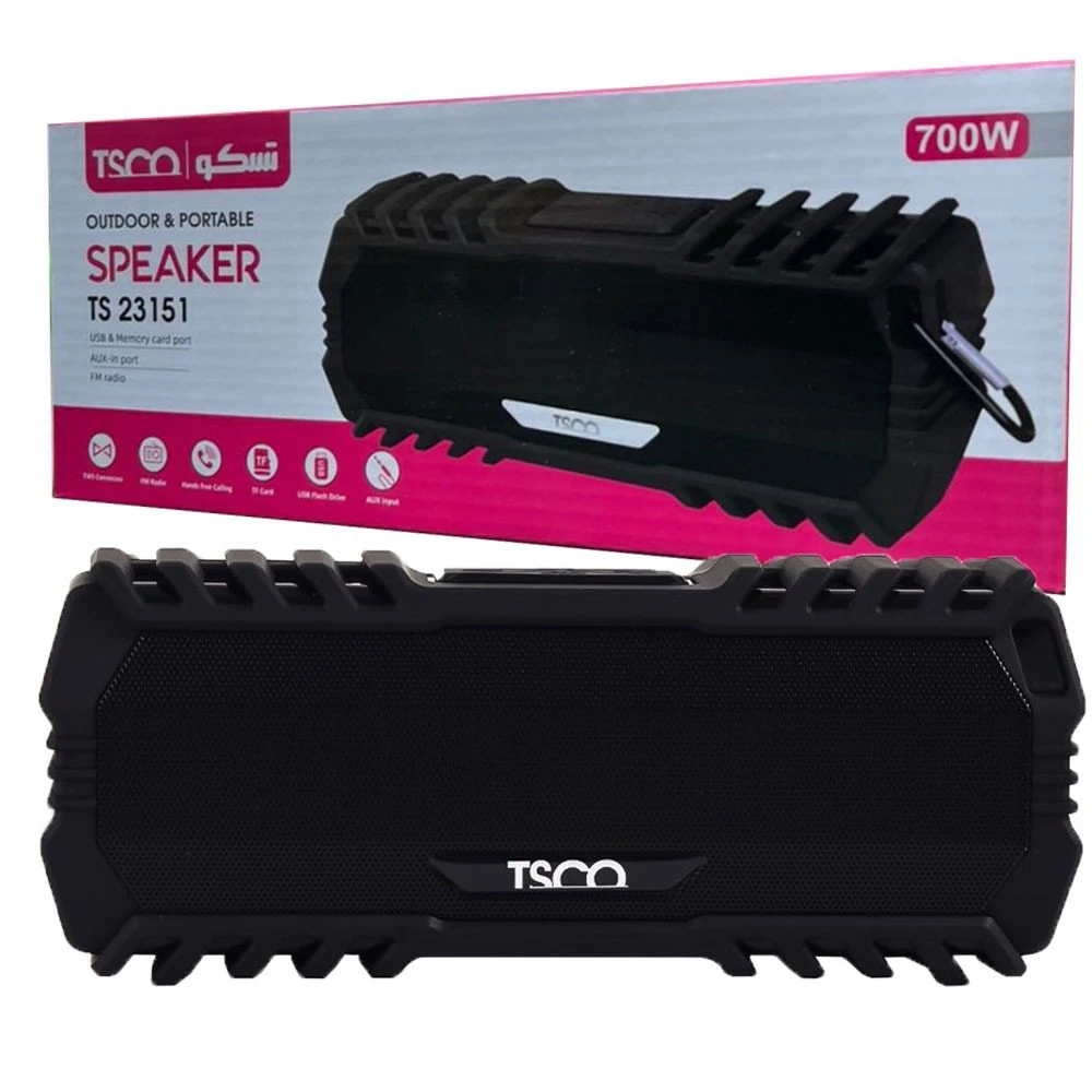 اسپیکر تسکو پرتابل مدل TS 23151مشکی