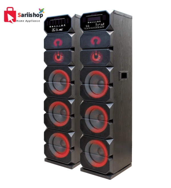 اسپیکر خانگی رقص نور دار دنای مدل ZIGMA310RL