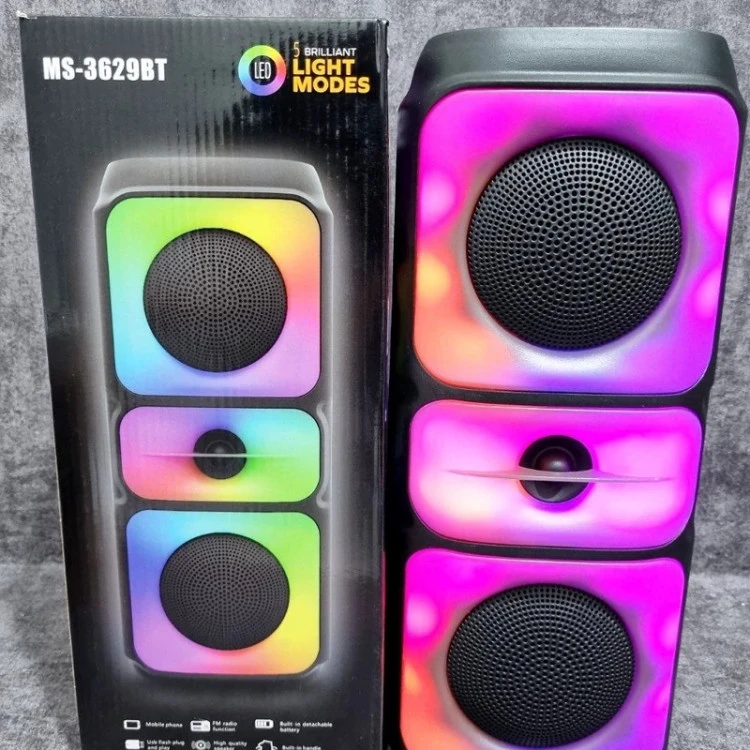 اسپیکر شارژی بلوتوثی مدل MS-3629BT