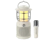 اسپیکر فانوسی بلوتوث دار مدل SD08 برند SODO با میکروفن بی‌سیم و چراغ LED