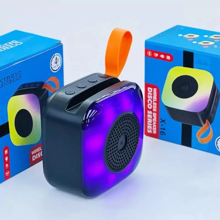 اسپیکر مینی x16 چند حالته RGB رم و فلاش خور