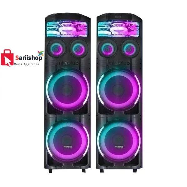 اسپیکر میکرولب مدل DJ-V400 3D UFO Light