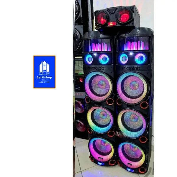 اسپیکر میکرولب مدل KM-S600 3D (آمپلی فایر مجزا) Rain Fall Light